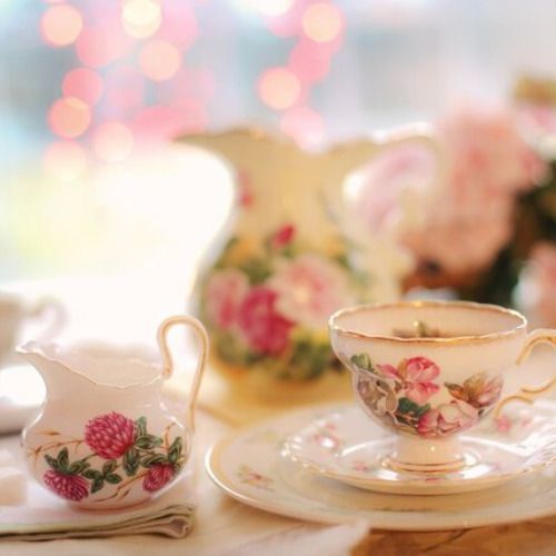 Lemon and Lime Tea set