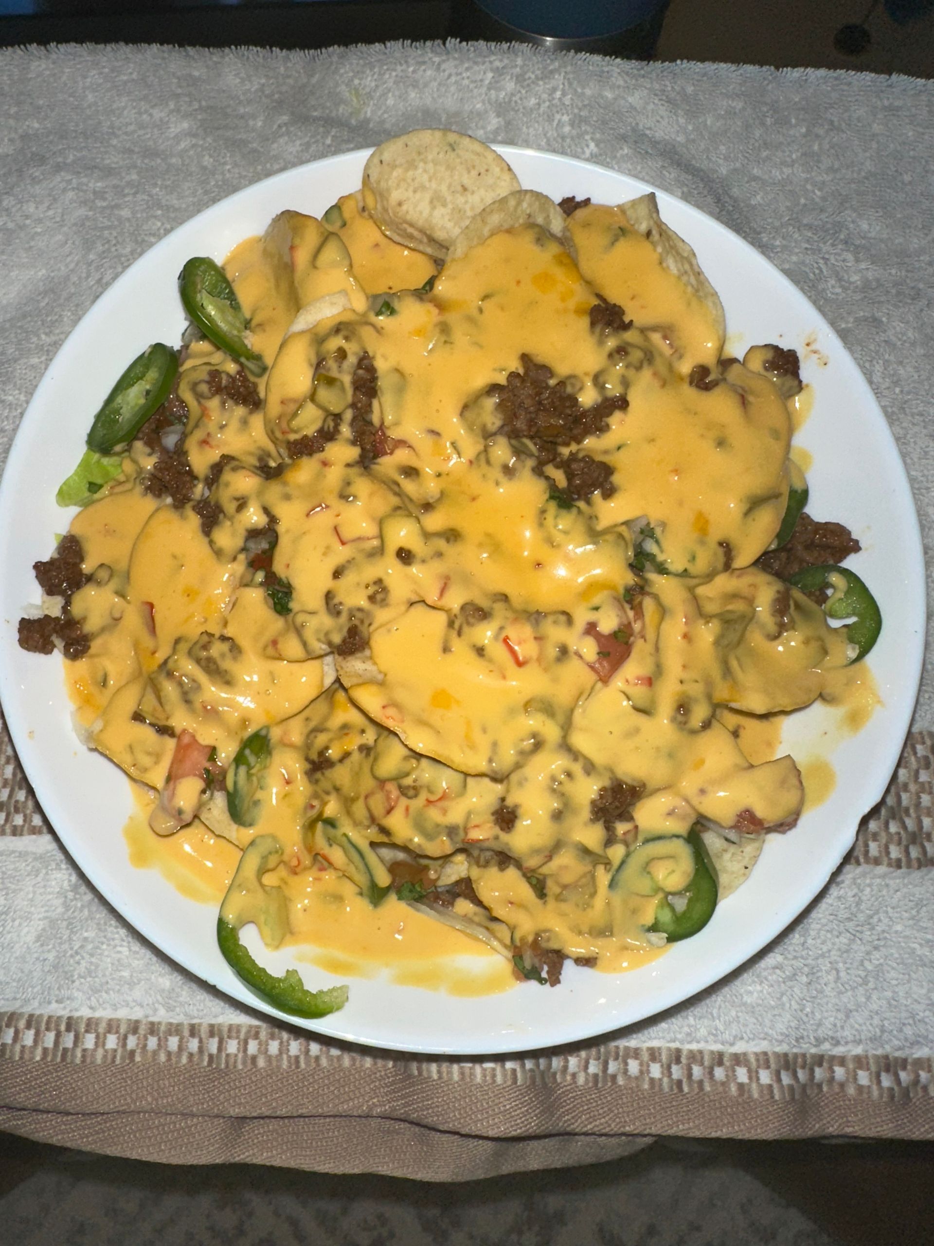 Nachos & Cheese Bar w/ Jalapeños