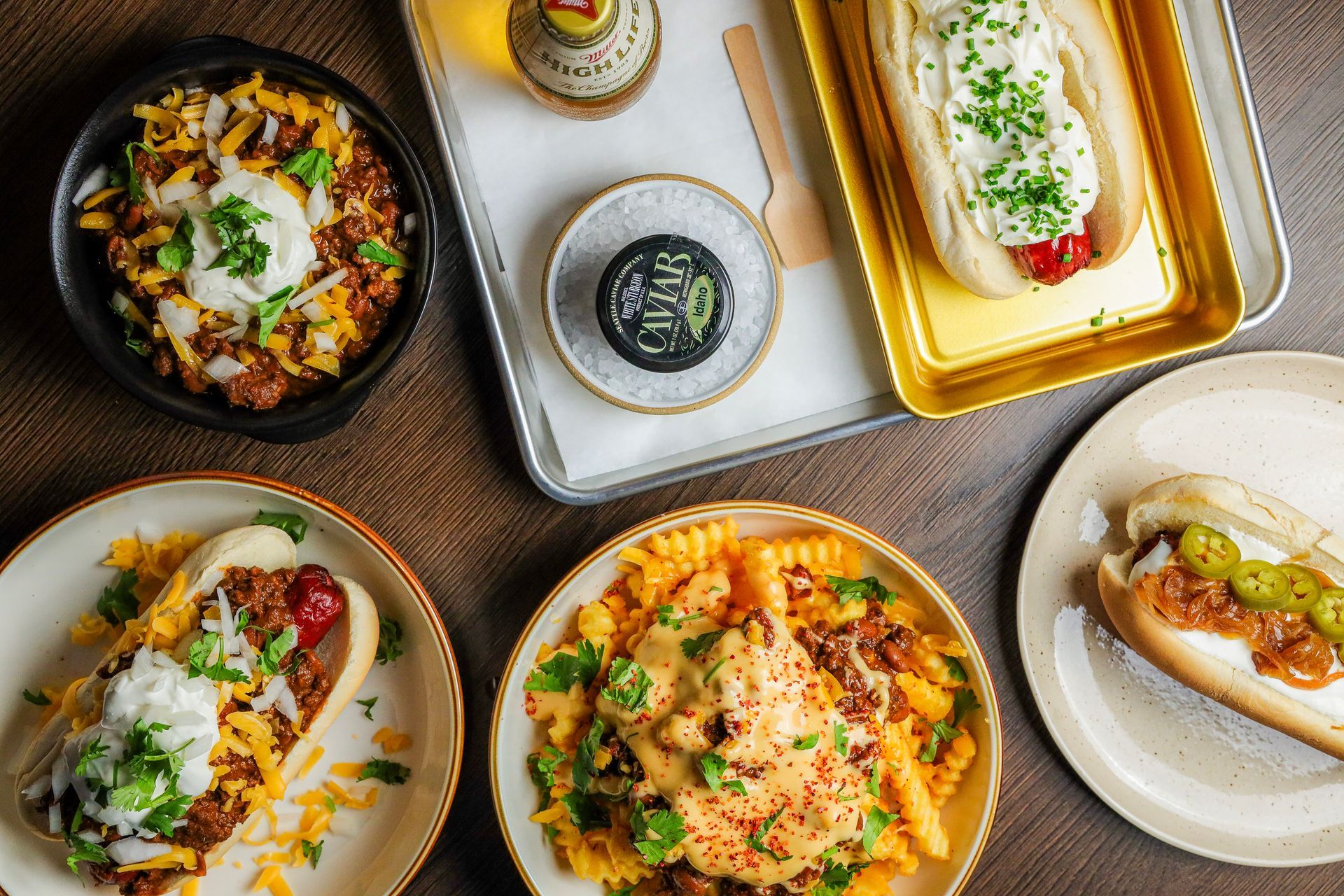 Bellevue, Washington Menu