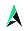 Logo astratto con la lettera 