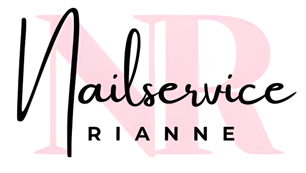 Het is een logo nagelstudio Nailservice Rianne.