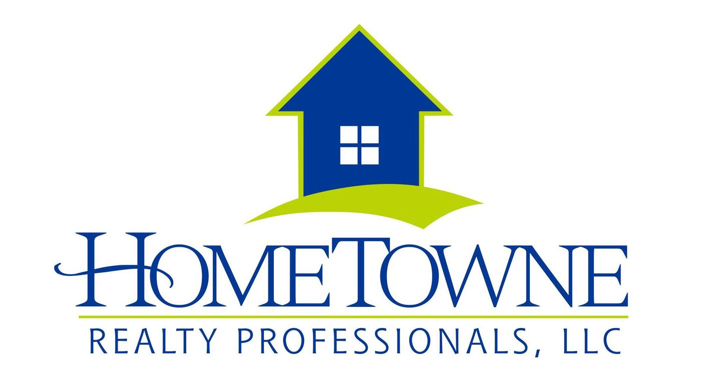 A logo for hometowne realty professionals llc