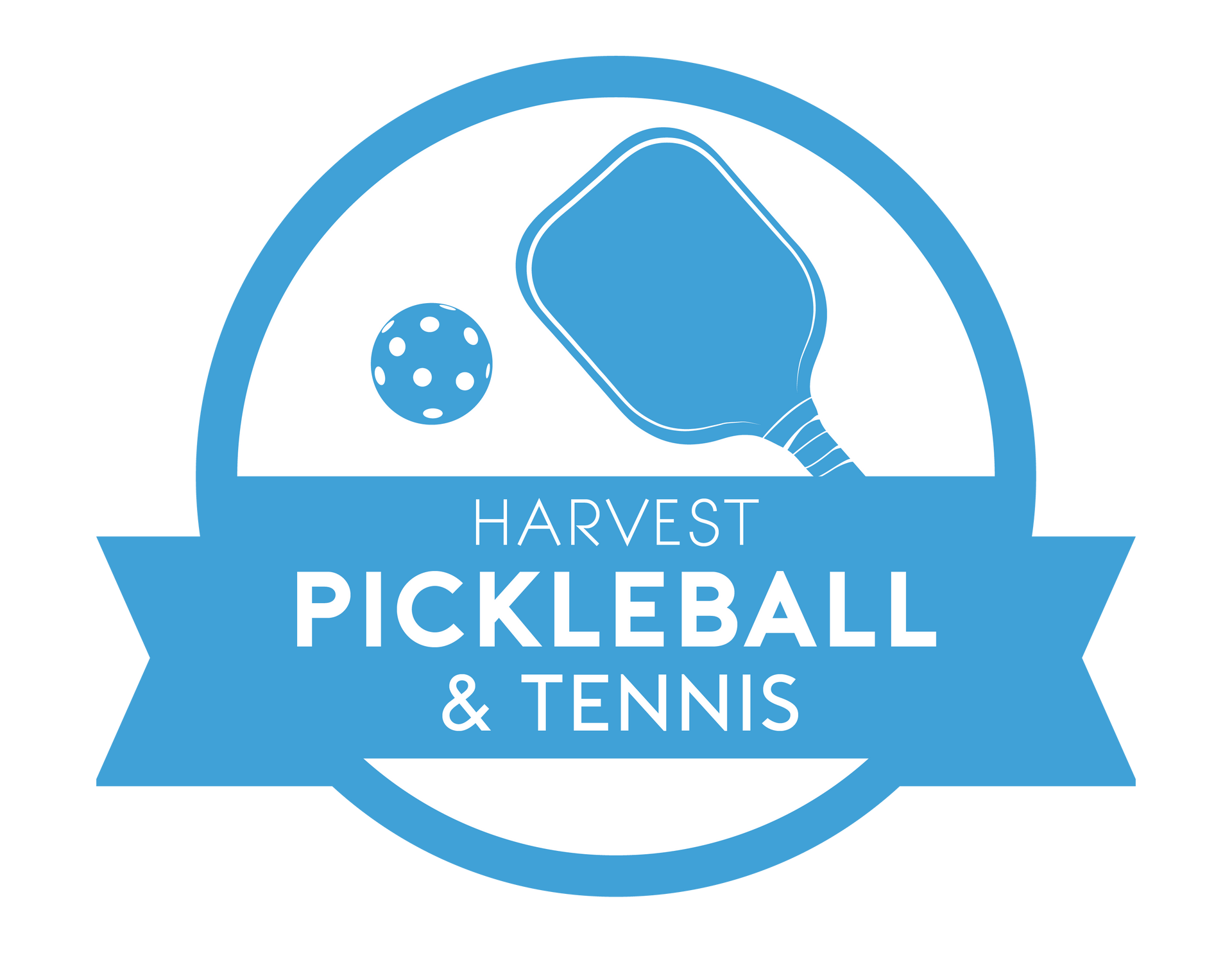 Harvest Pickleball & Tennis Logo