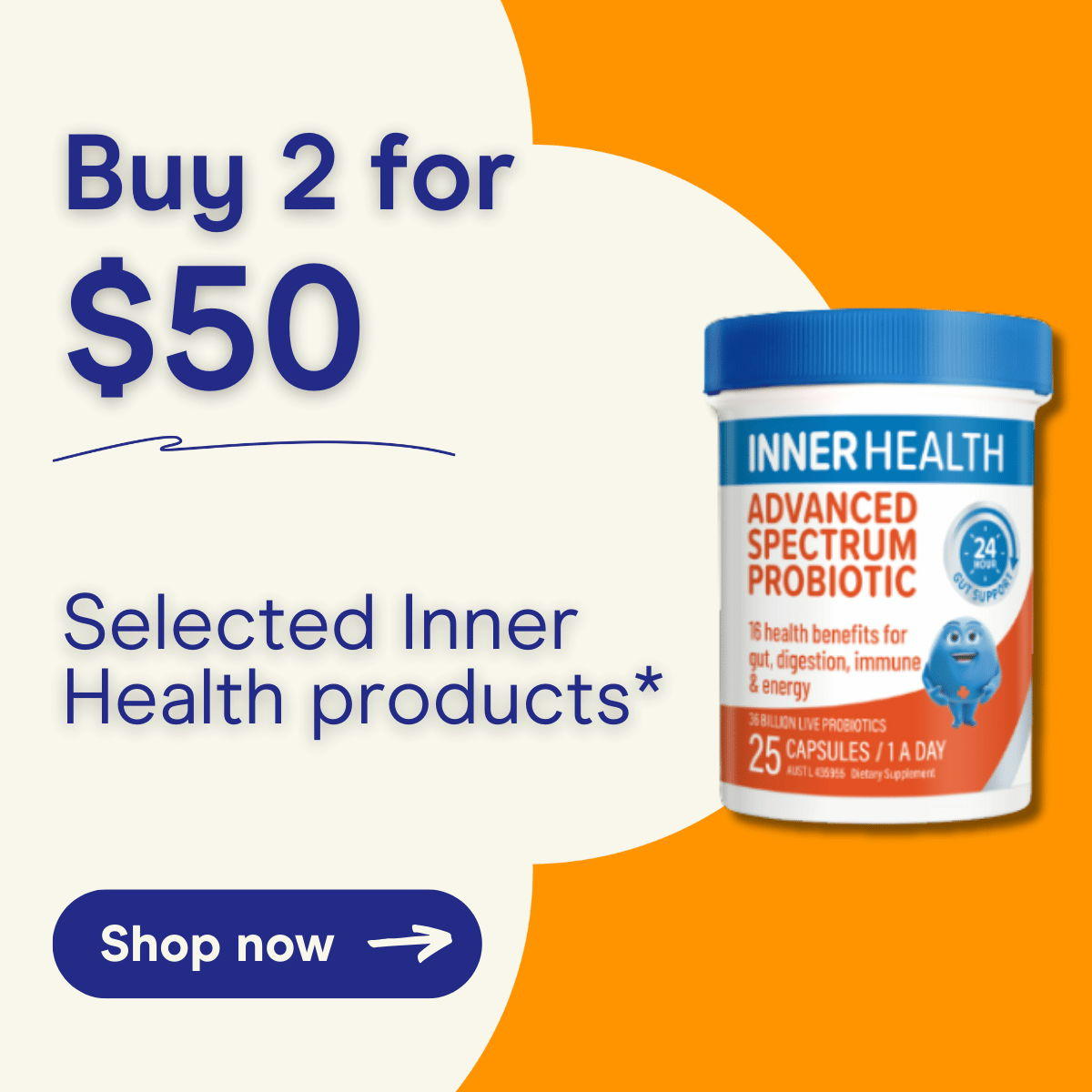 A Probiotic Bottle With 