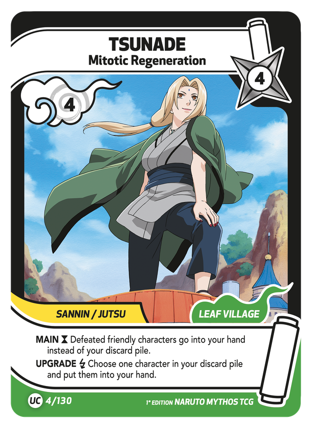 Collection Guide | Naruto Mythos TCG Official Website