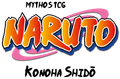 Il logo per il gioco di carte ninja di Naruto
