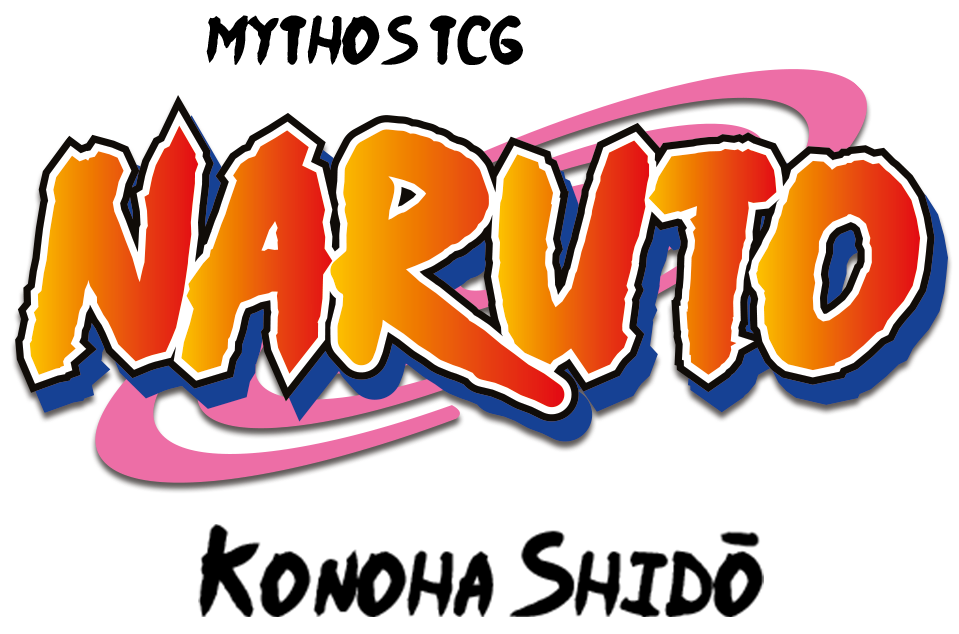 Il logo per il gioco di carte ninja di Naruto