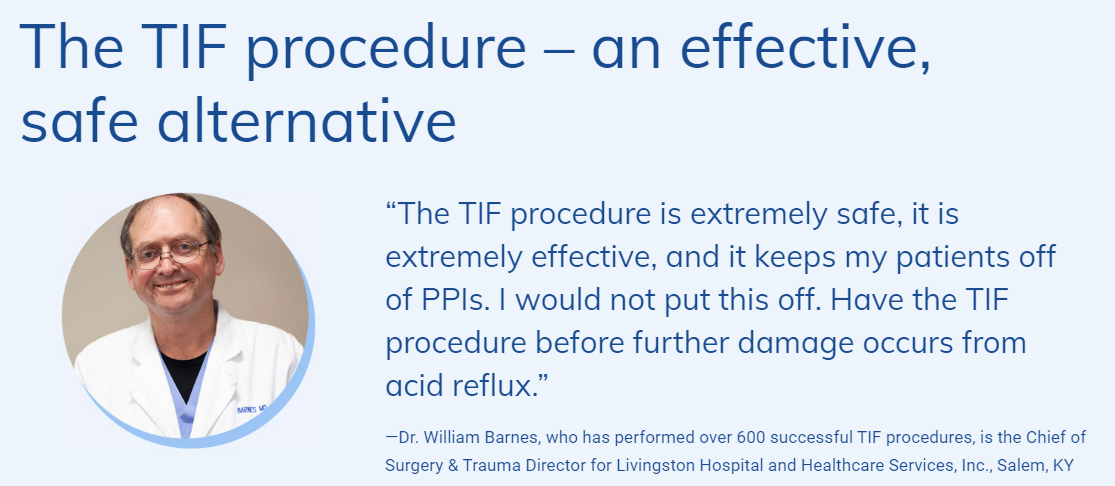 Dr Barnes TIF Quote