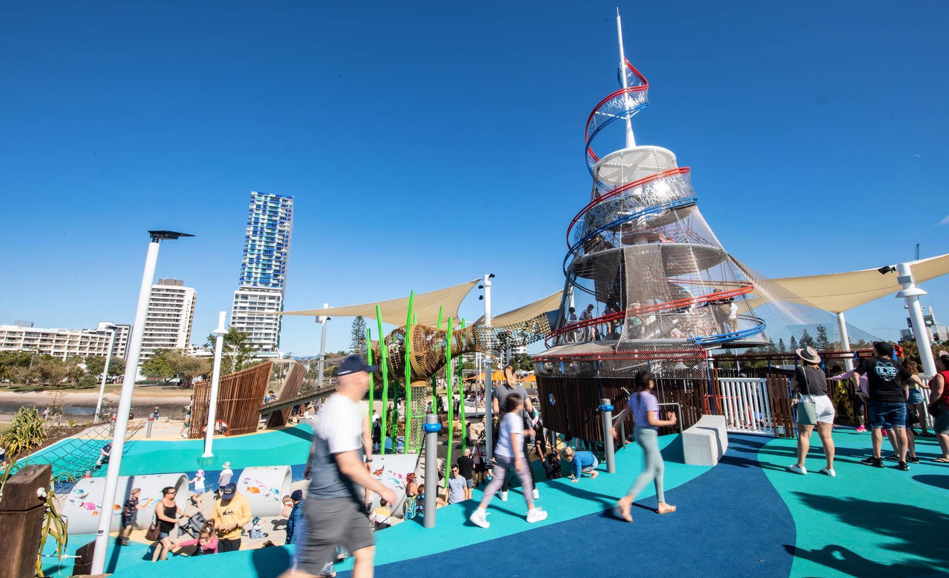 Peninsula Playground Broadwater Parklands Fleetwood Urban