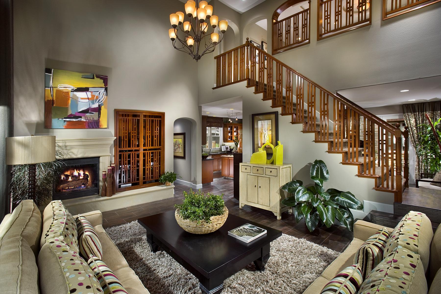 Contemporary Interior Design for Danville Residence Living Room