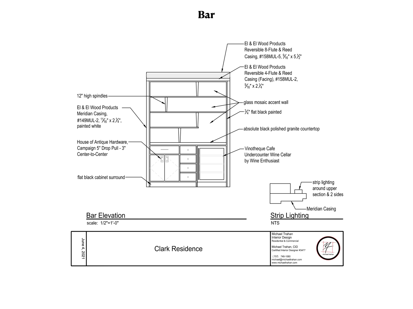 A black and white drawing of a building with a lot of details on it.