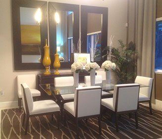 Fairfield Residence Dining Room Interior Design