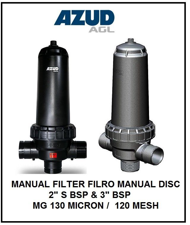AZUD HELIX DISC FILTER SYSTEM 2NR, 3NR, 4NR, 4NB, 6NB