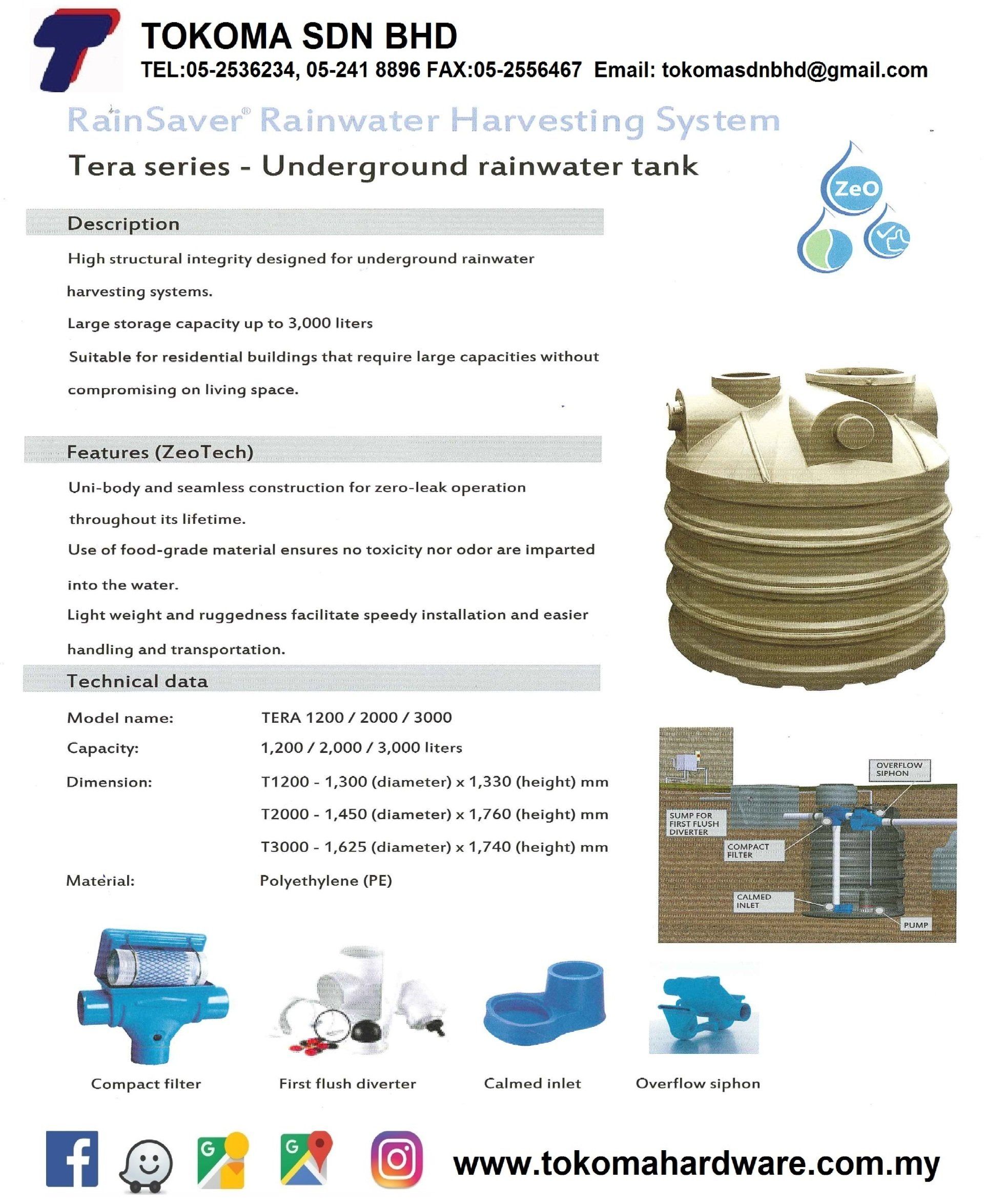 WEIDA POLY STOR TERA SERIES BRAND: WEIDA POLY STOR  SERIES: TERA SERIES SIZE: 1200 LITRES / TERA 1200 SIZE: 2000 LITRES / TERA 2000 SIZE: 3000 LITRES / TERA 3000