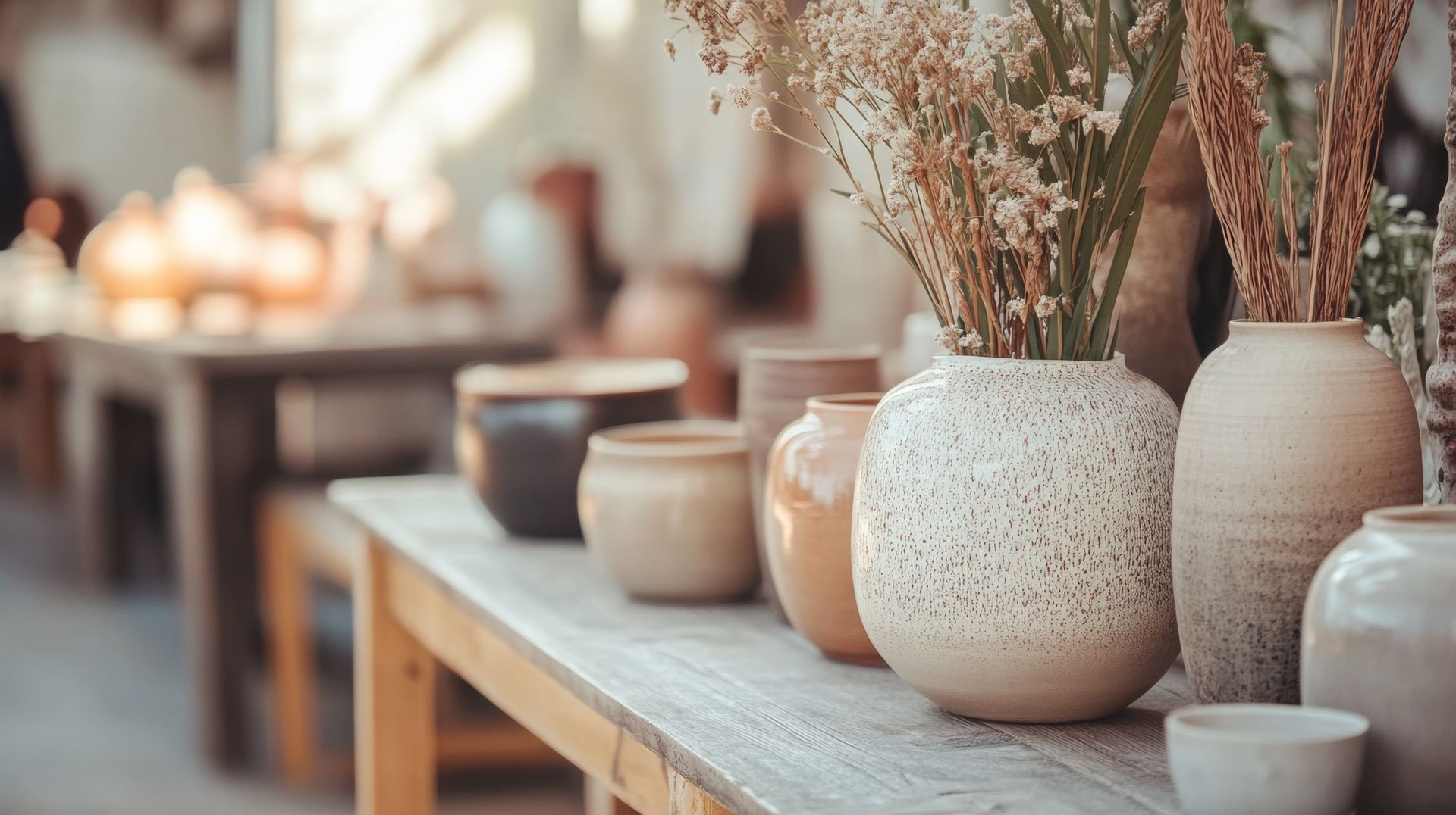 Rows of red seats in an auditorium with a stage in the background.