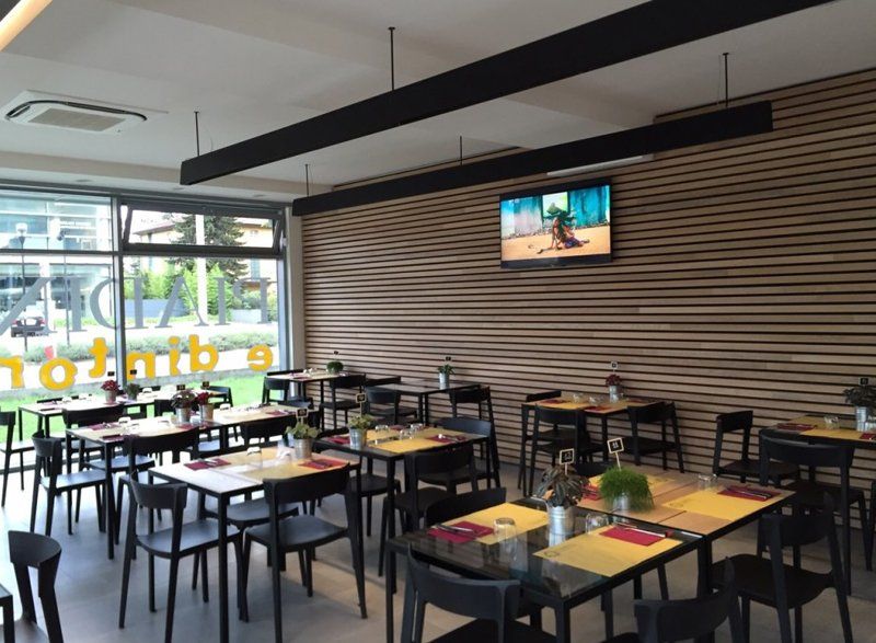 Sala di un ristorante moderno