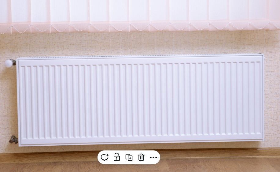 Derbyshire Plumbing & Heating Specialists radiator after central heating  power flush in Derby