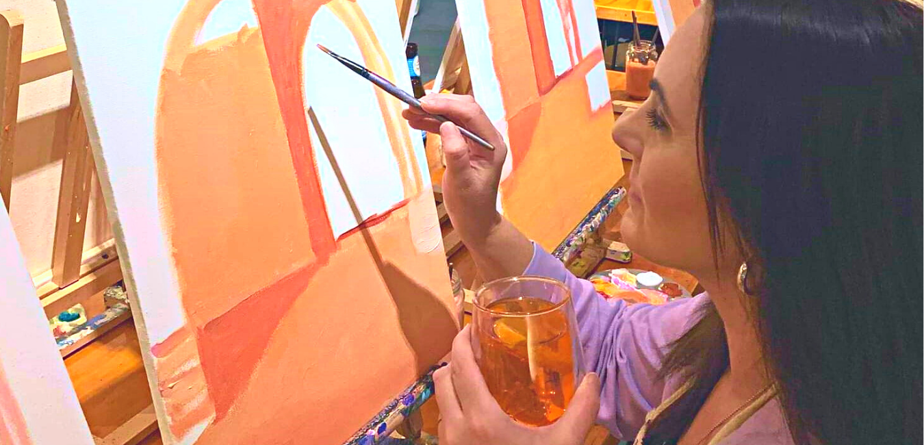 Paint and Sip Sunshine Coast Sip and Paint Studio near Caloundra