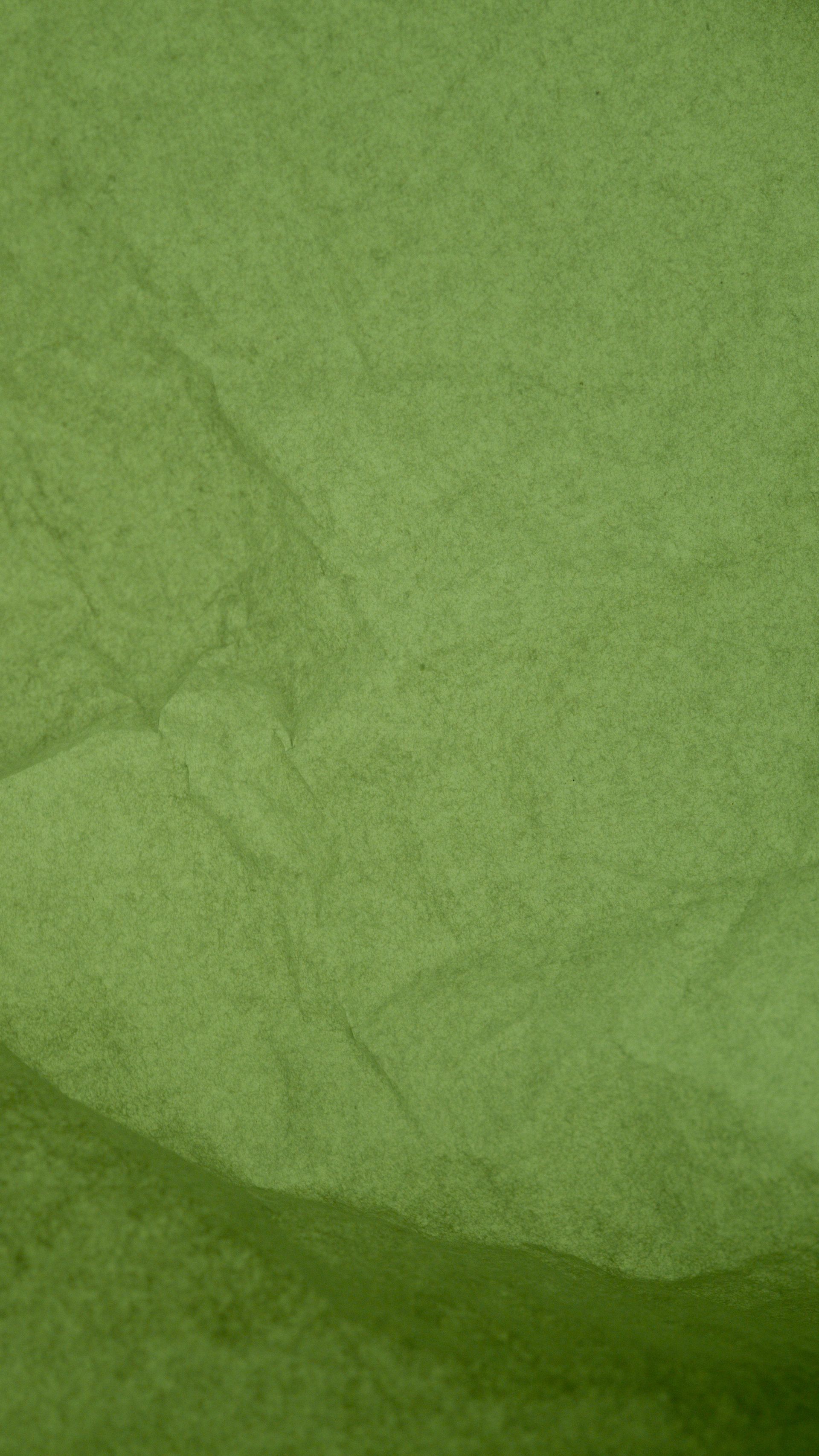 Textured, crumpled green paper.