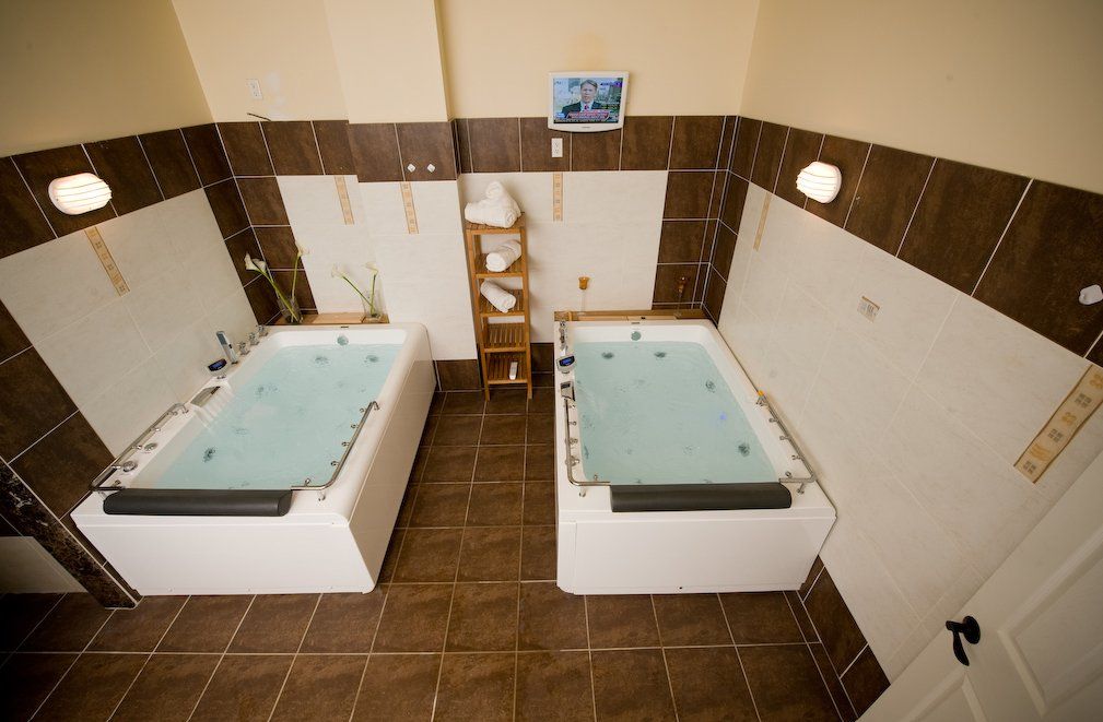 Two Bath Tubs — Great Neck, NY — Butterfly Garden Spa