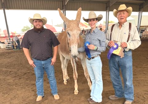 The Garrett family at the 2025 Missouri State Fair
