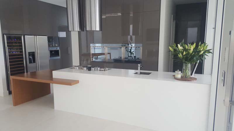modern kitchen with new joinery