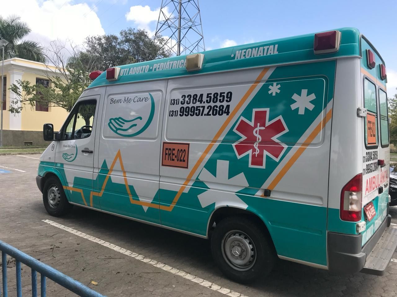 Ambulância particular para aluguel