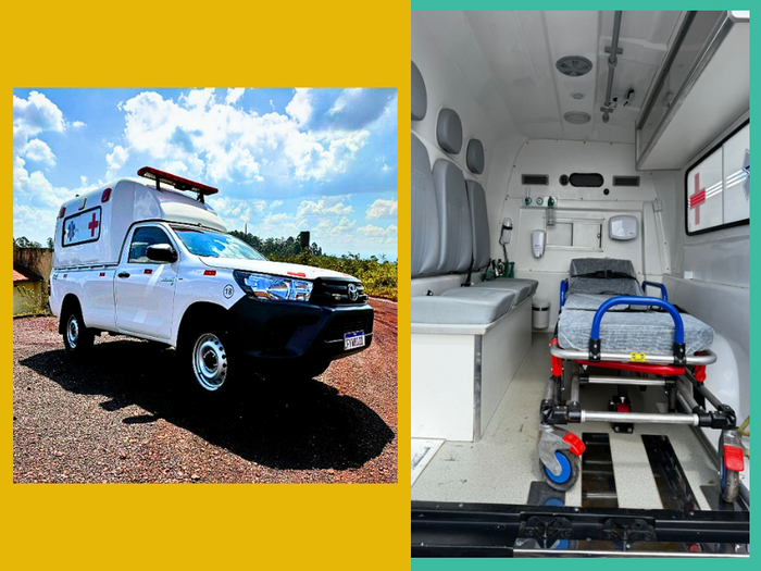 Ambulância 4x4 tipo B/C Ambulância 4x4 tipo B/C
