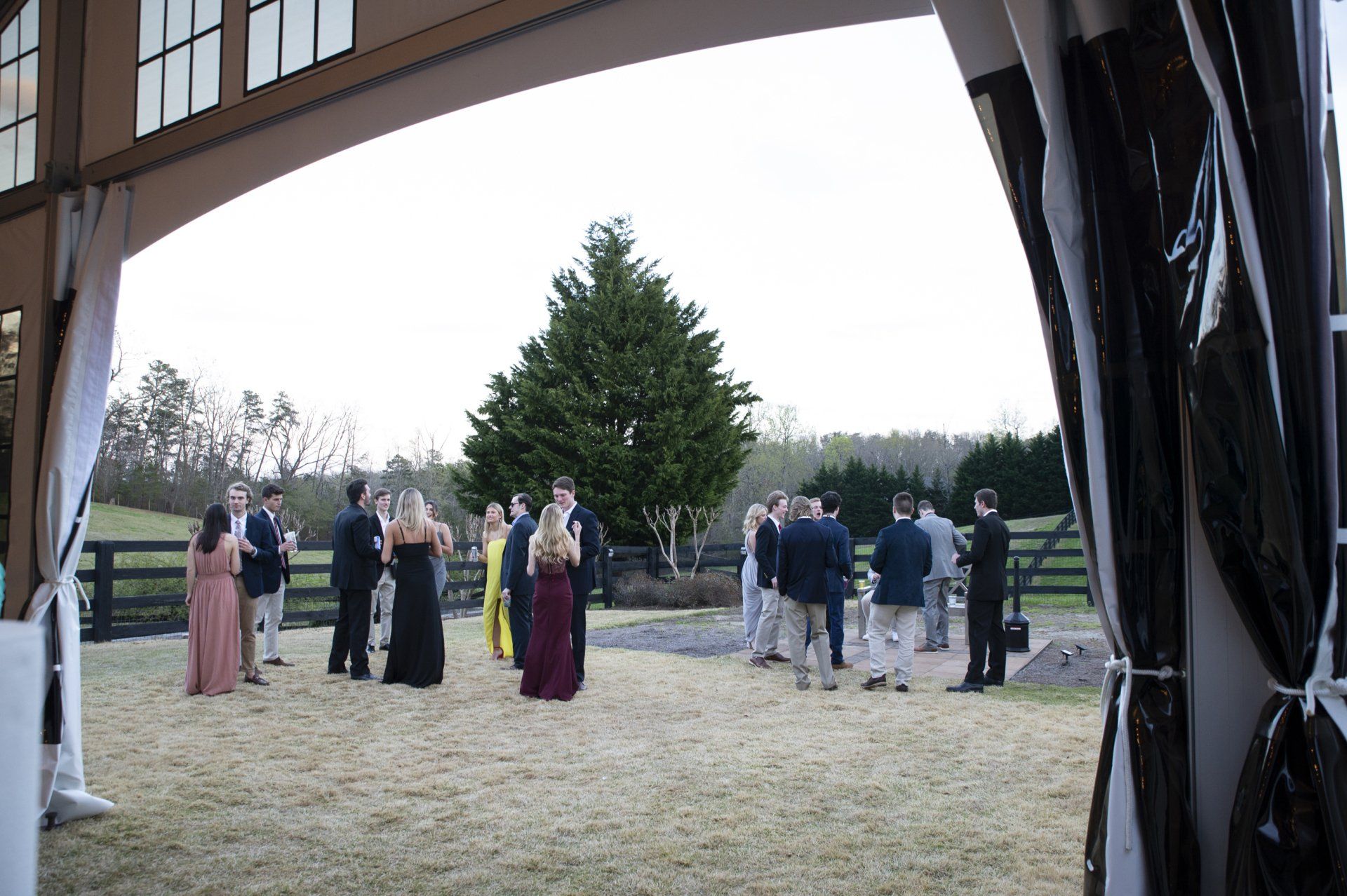 Spring Weddings in North White Laurel Estate