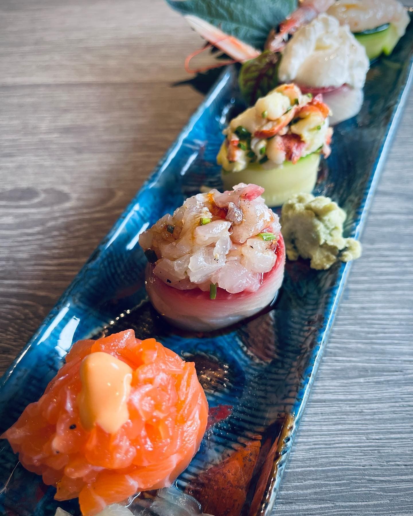 tartare di pesce al Don Nippon Taste di Lissone