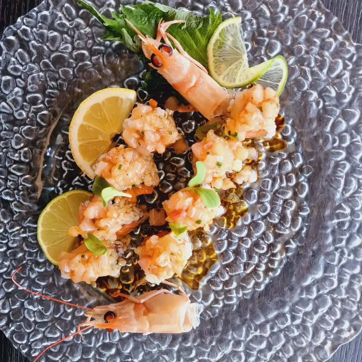 sushi con gamberi al Don Nippon Taste di Lissone