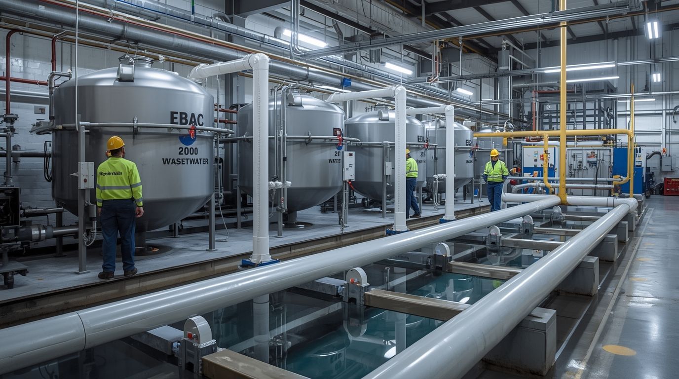 A man in a plaid shirt is using a laptop