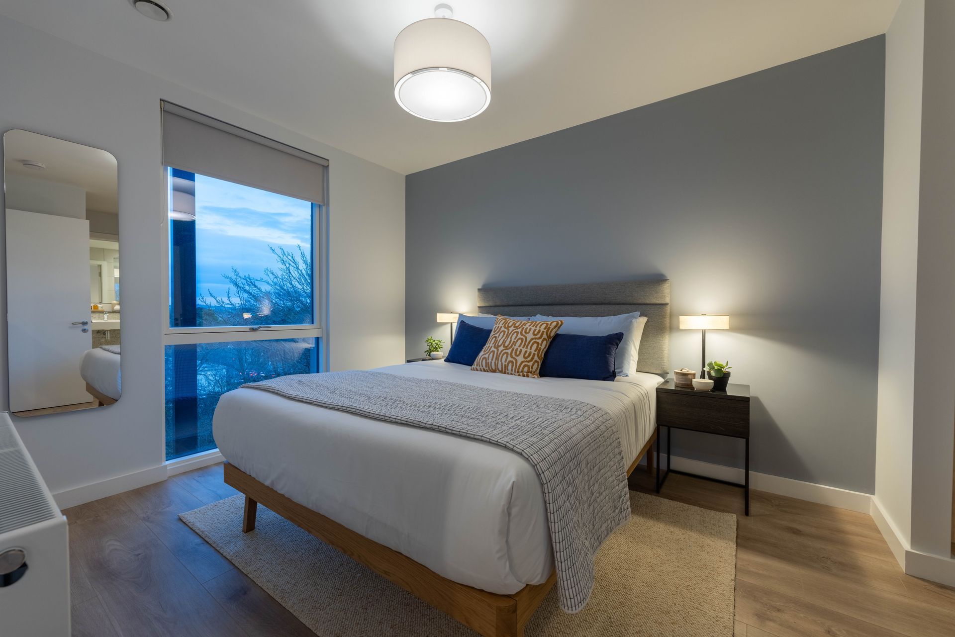 Bedroom at Alta Verde in Dublin, IR.