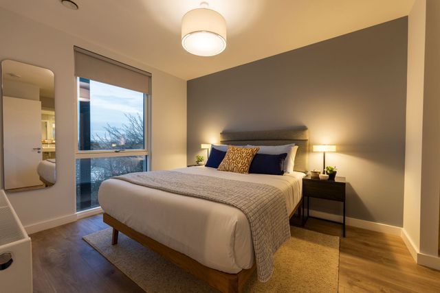 Bedroom at Alta Verde in Dublin, IR.