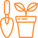 Shovel & Plant Icon