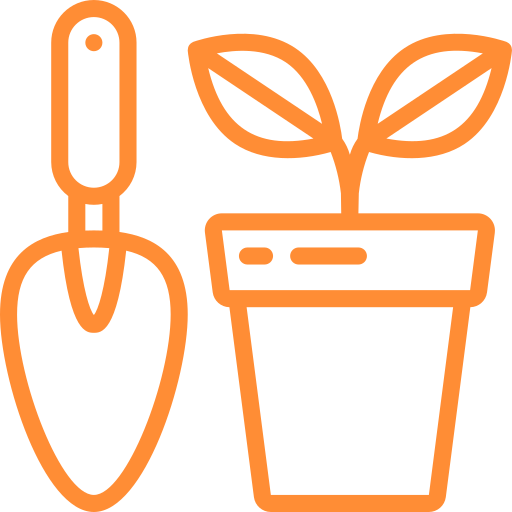 Shovel & Plant Icon