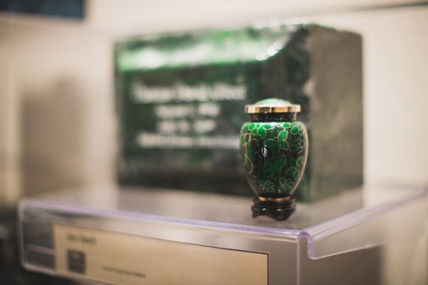 Several photos of interior and exterior views of A.R.N Funeral & Cremation Services, Aaron-Ruben-Nelson Mortuary in Indiana.