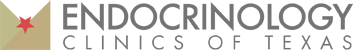 Endocrinology Clinics of Texas logo with red star icon and gray text on white background