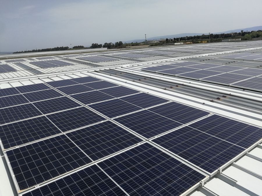 lavaggio pannelli solari