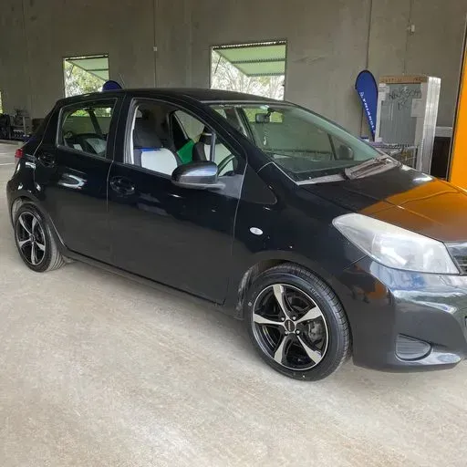 Black Car — Beaudesert, QLD — Beaudesert Tyre Store