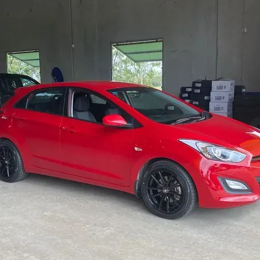 Red Car — Beaudesert, QLD — Beaudesert Tyre Store