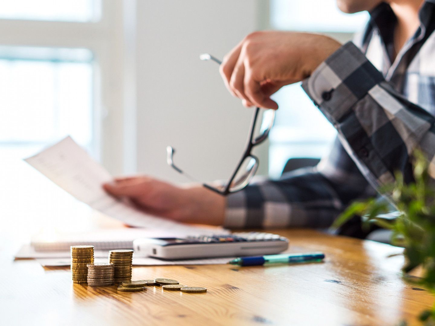 Man Reviewing the House Contract