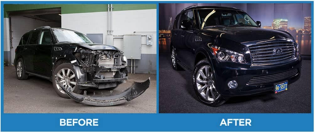Collision Repair — Before and After Car Repair in Centennial, CO