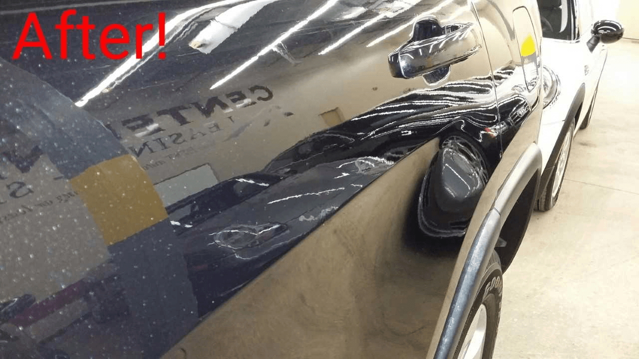 Auto Body Repair — After Dent Repair of a Car in Centennial, CO
