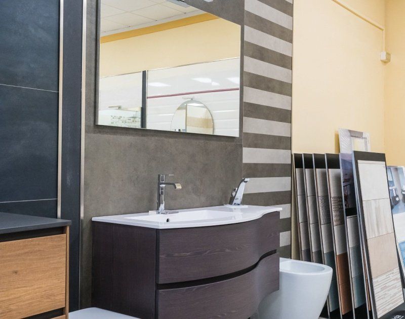 mobile bagno con cassetti