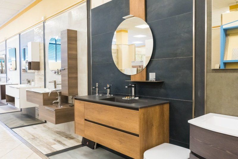 mobile bagno con specchio