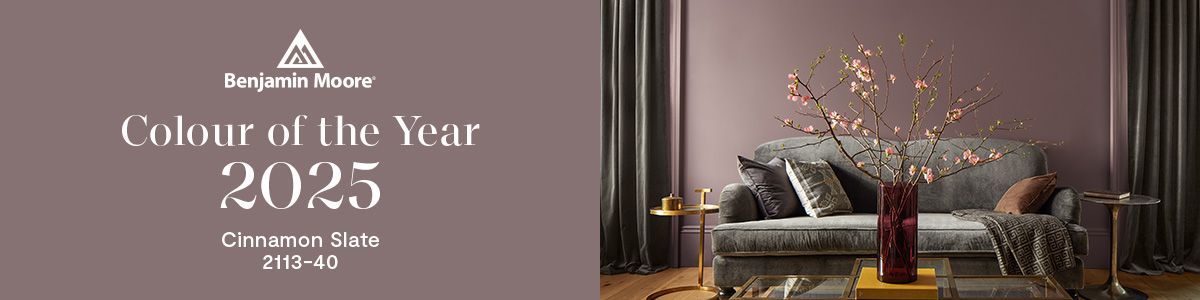 A benjamin moore color of the year advertisement for 2024