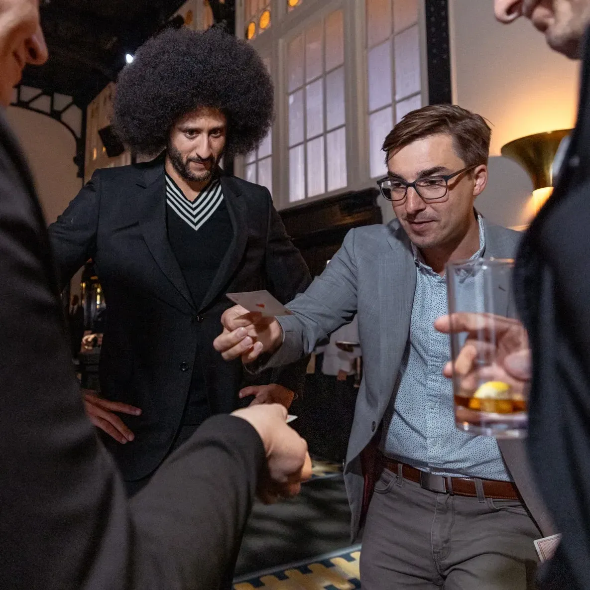 Performing for Kaepernick