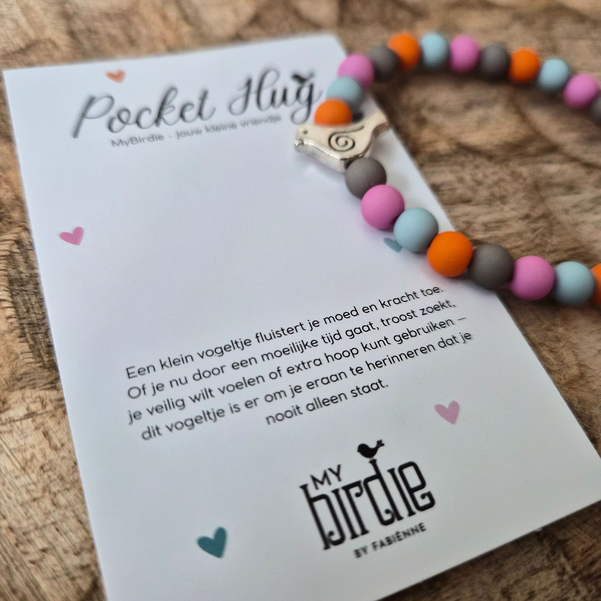 PocketHug Armbandje - Birdie