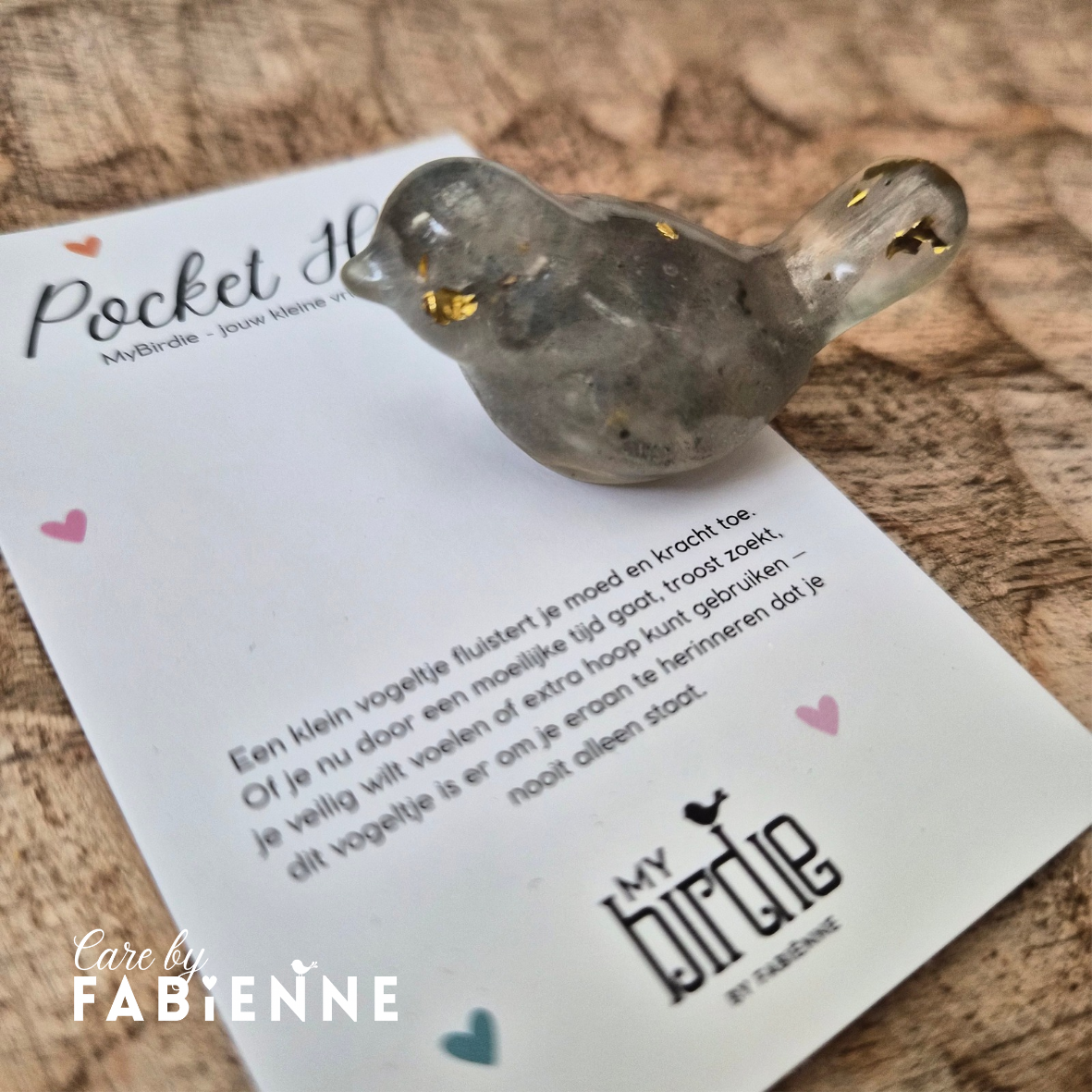 PocketHug Birdie - Labradoriet